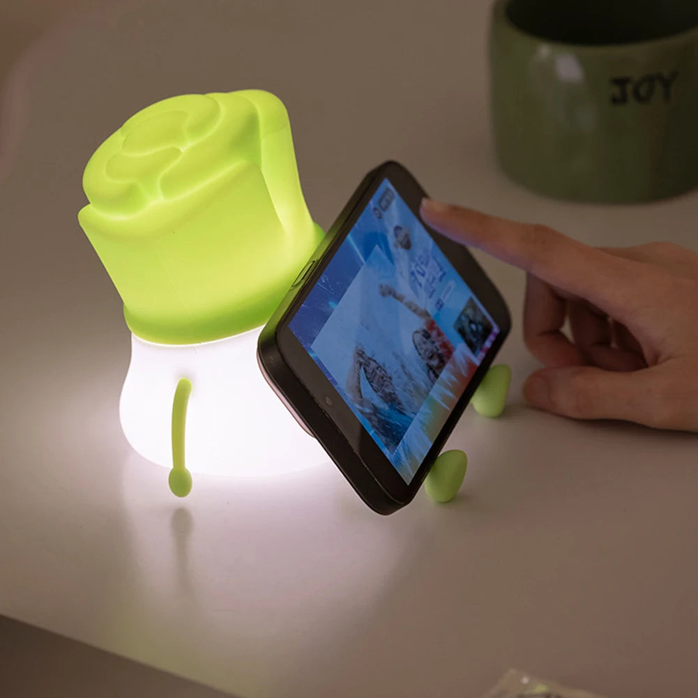 ChiveCharm – Cute Chives Silicone Night Light