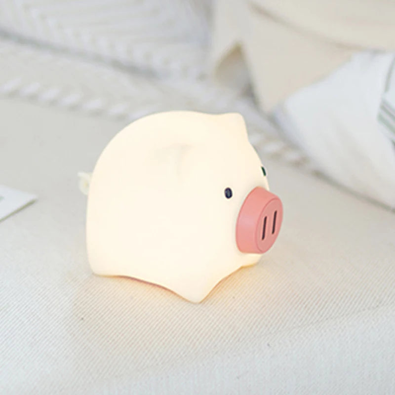 PiggleGlow – Cute Rechargeable Pig Night Light