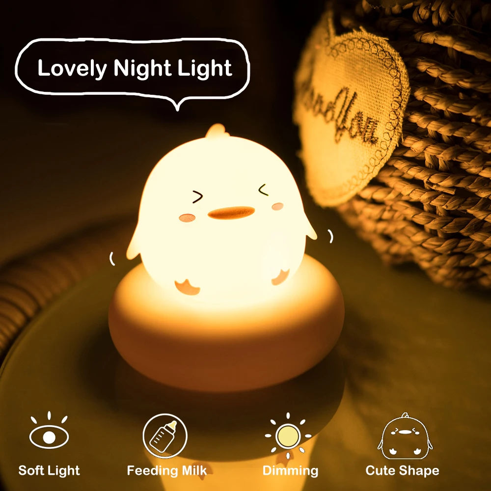 SnuggleGlow – Touch-Controlled Animal Night Light
