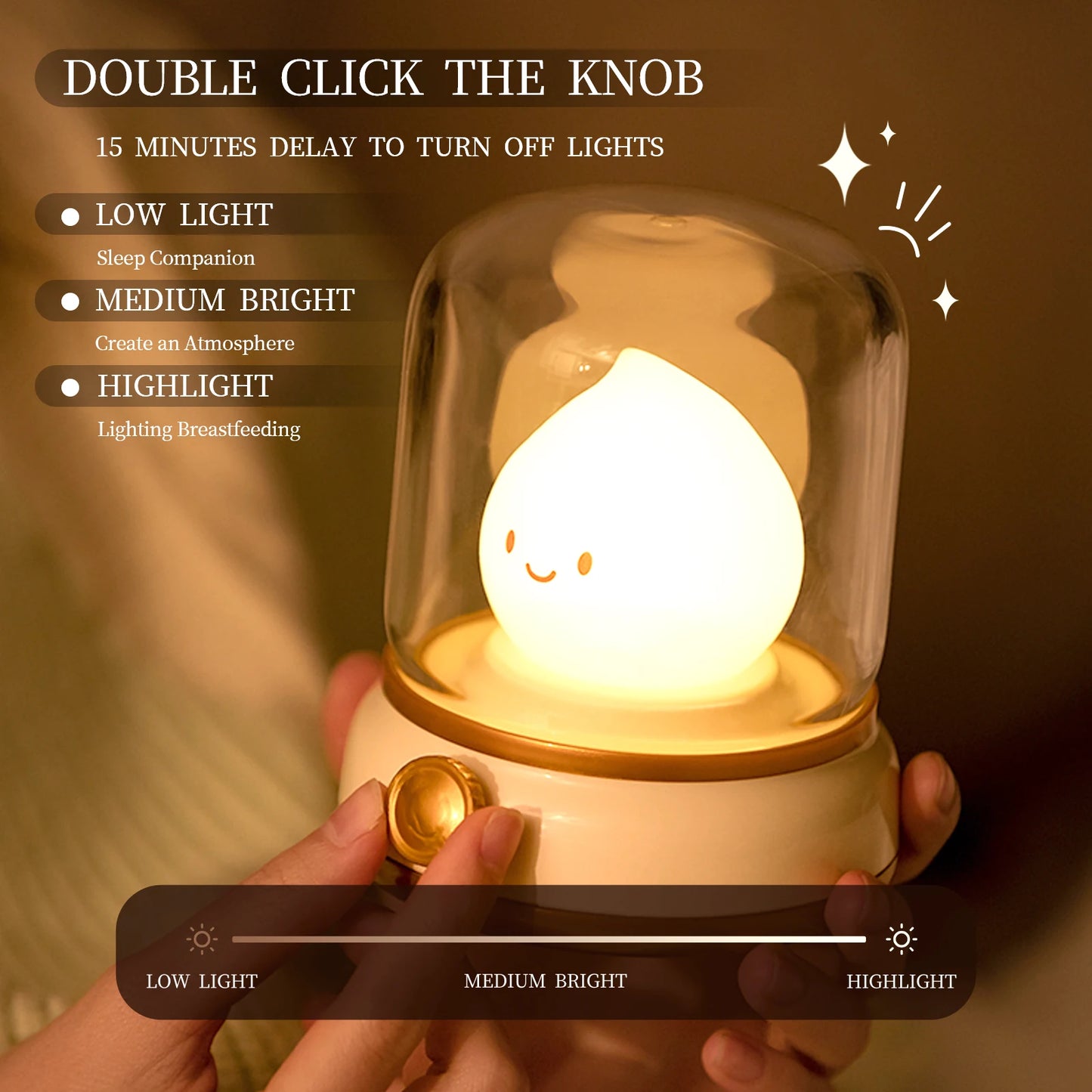 LumiDot – Mini LED Rechargeable Table Lamp