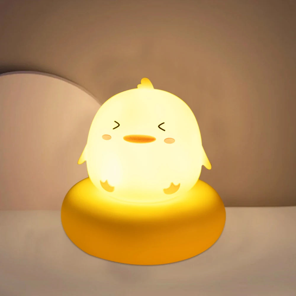 SnuggleGlow – Touch-Controlled Animal Night Light