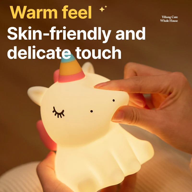 Dreamicorn – Silicone Unicorn Night Light
