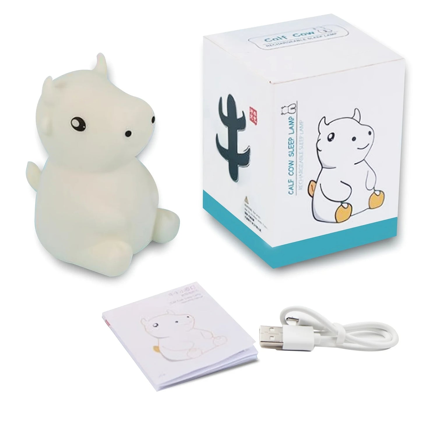 MooGlow – Soft Silicone Cow Night Light