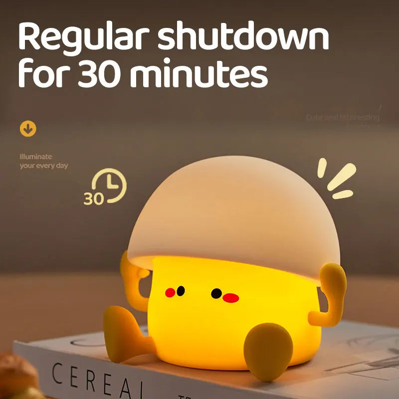 YolkShroom – Creative Egg Yolk & Mushroom Night Light