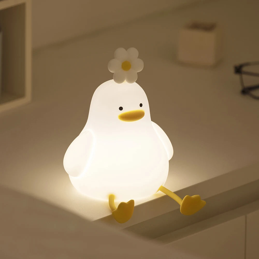 QuackGlow – Silicone Duck Night Light