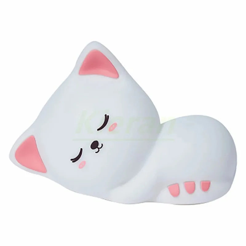 KittyGlow – Lovely Cat Night Light with Remote