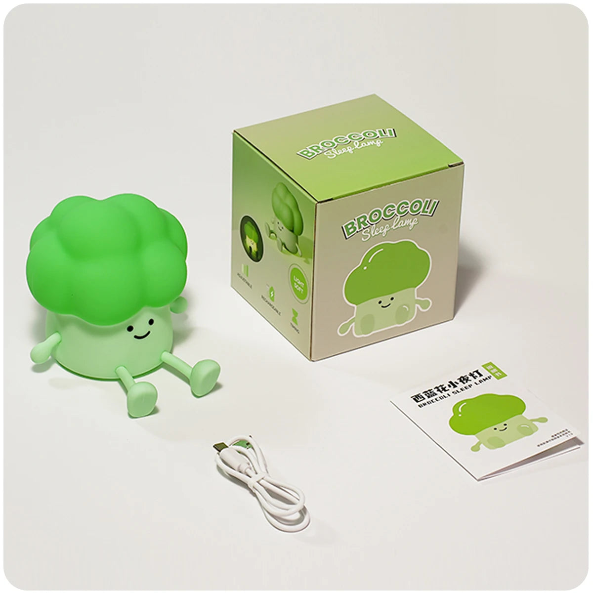 BroccoGlow – Cute Broccoli Night Light