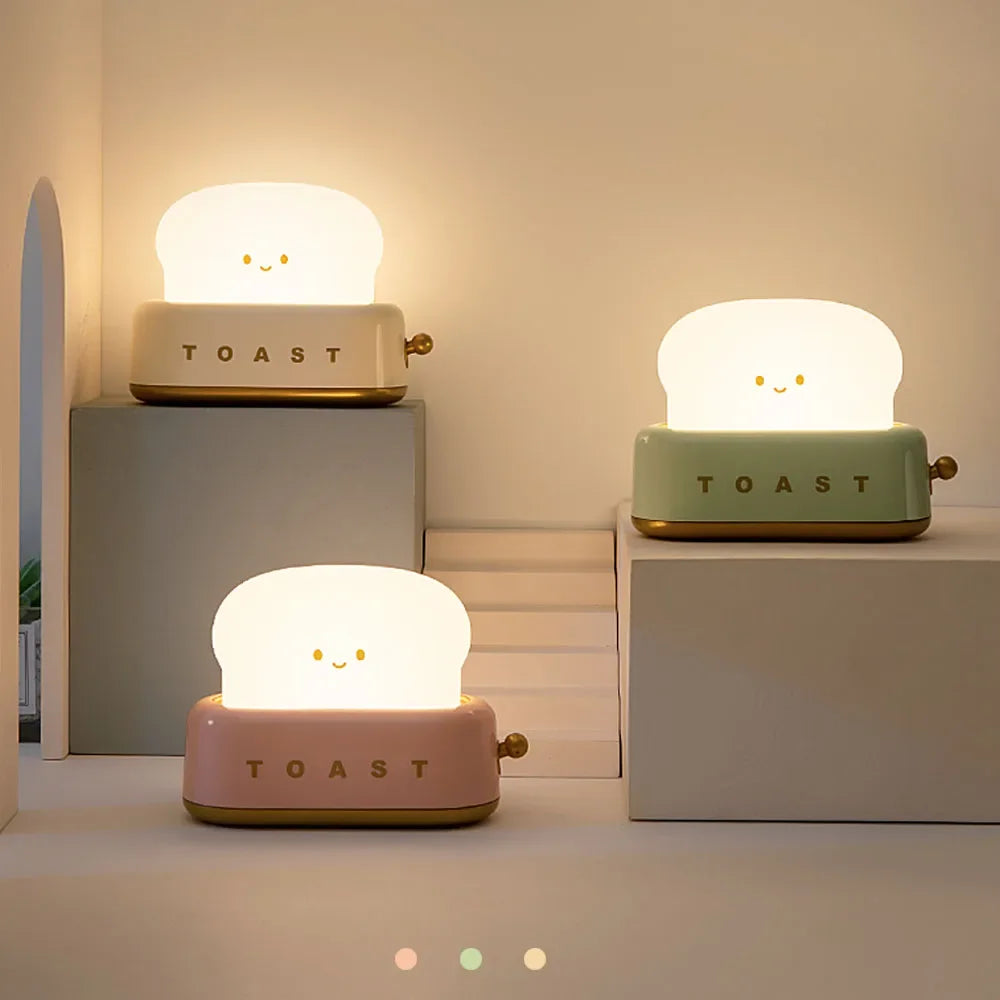 Toasty Glow – LED Night Light with Timer