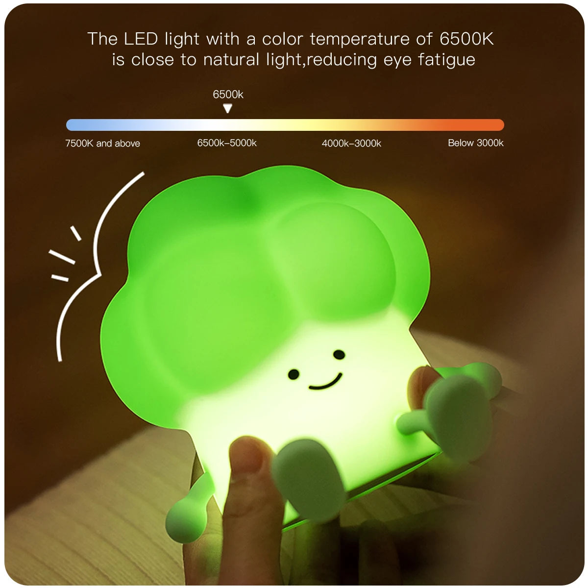 BroccoGlow – Cute Broccoli Night Light
