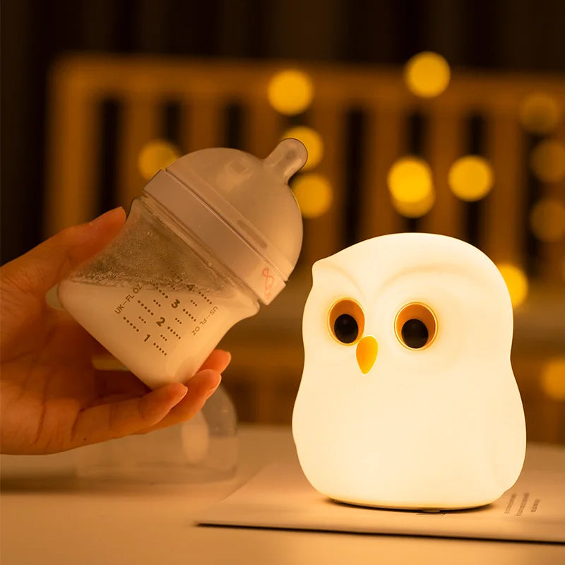Glowwl – RGB Silicone Owl Night Light