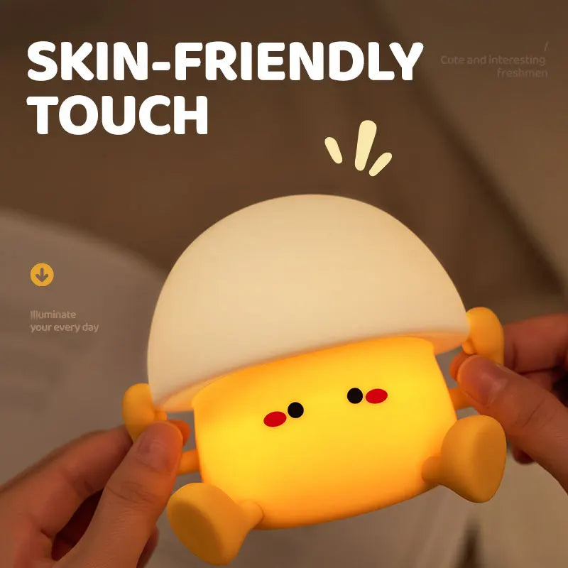 YolkShroom – Creative Egg Yolk & Mushroom Night Light