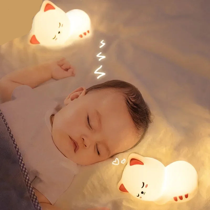 KittyGlow – Lovely Cat Night Light with Remote