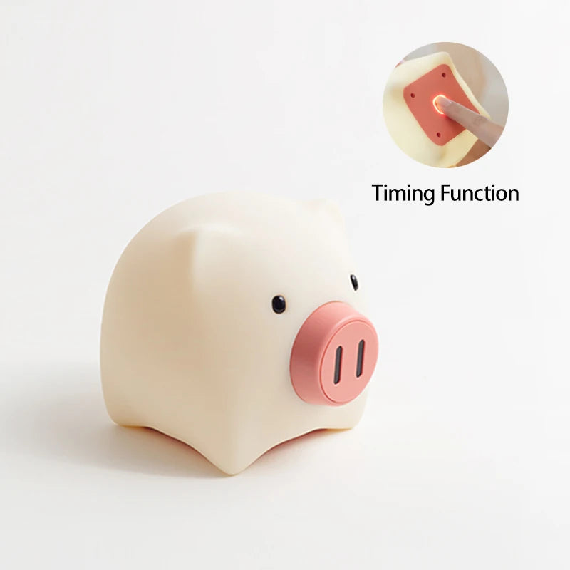 PiggleGlow – Cute Rechargeable Pig Night Light