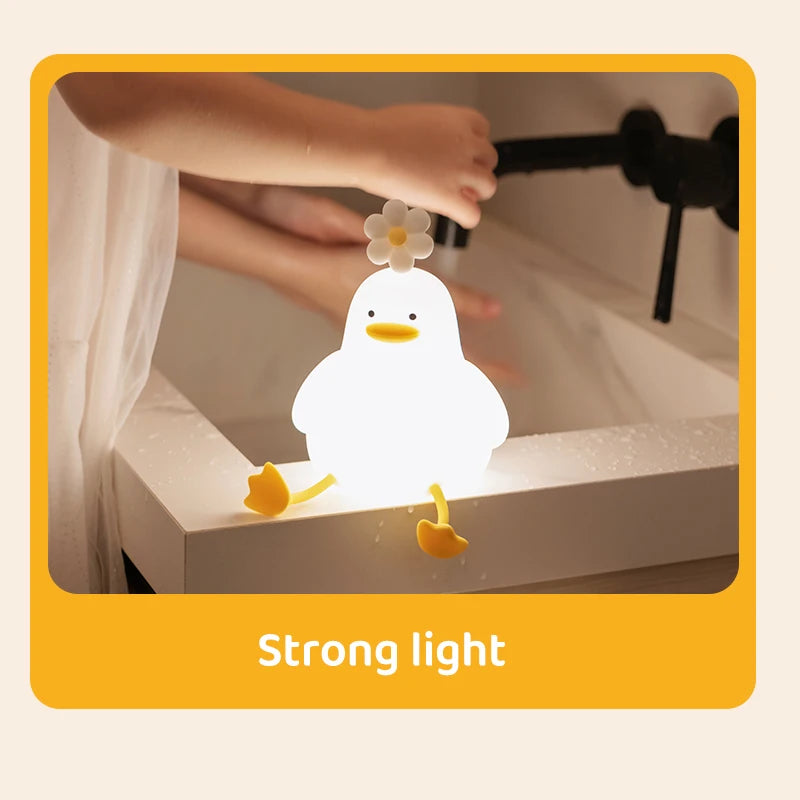 QuackGlow – Silicone Duck Night Light