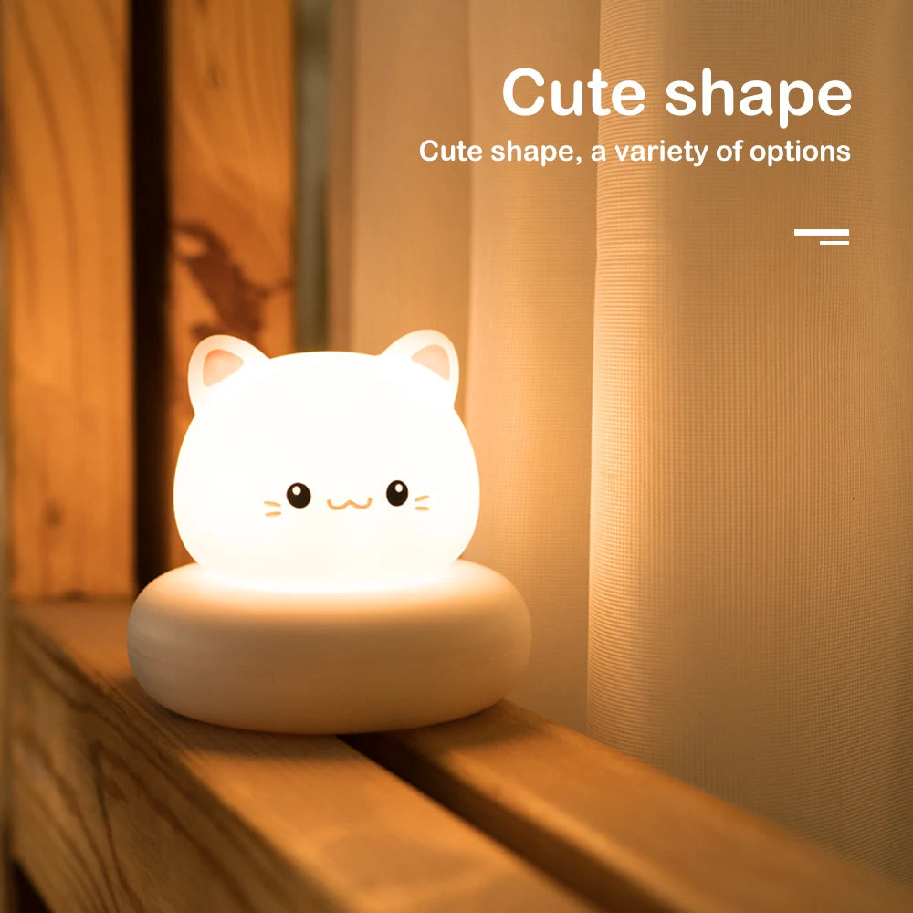 SnuggleGlow – Touch-Controlled Animal Night Light