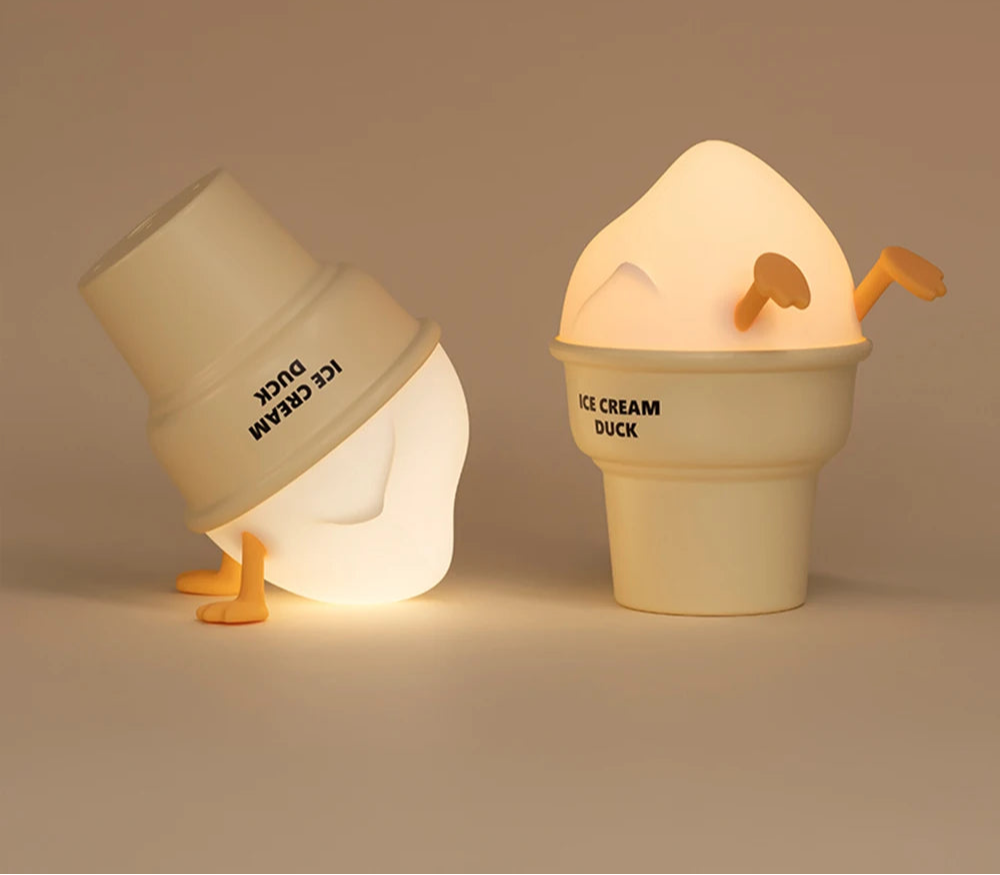 ScoopGlow – Ice Cream Silicone Night Light
