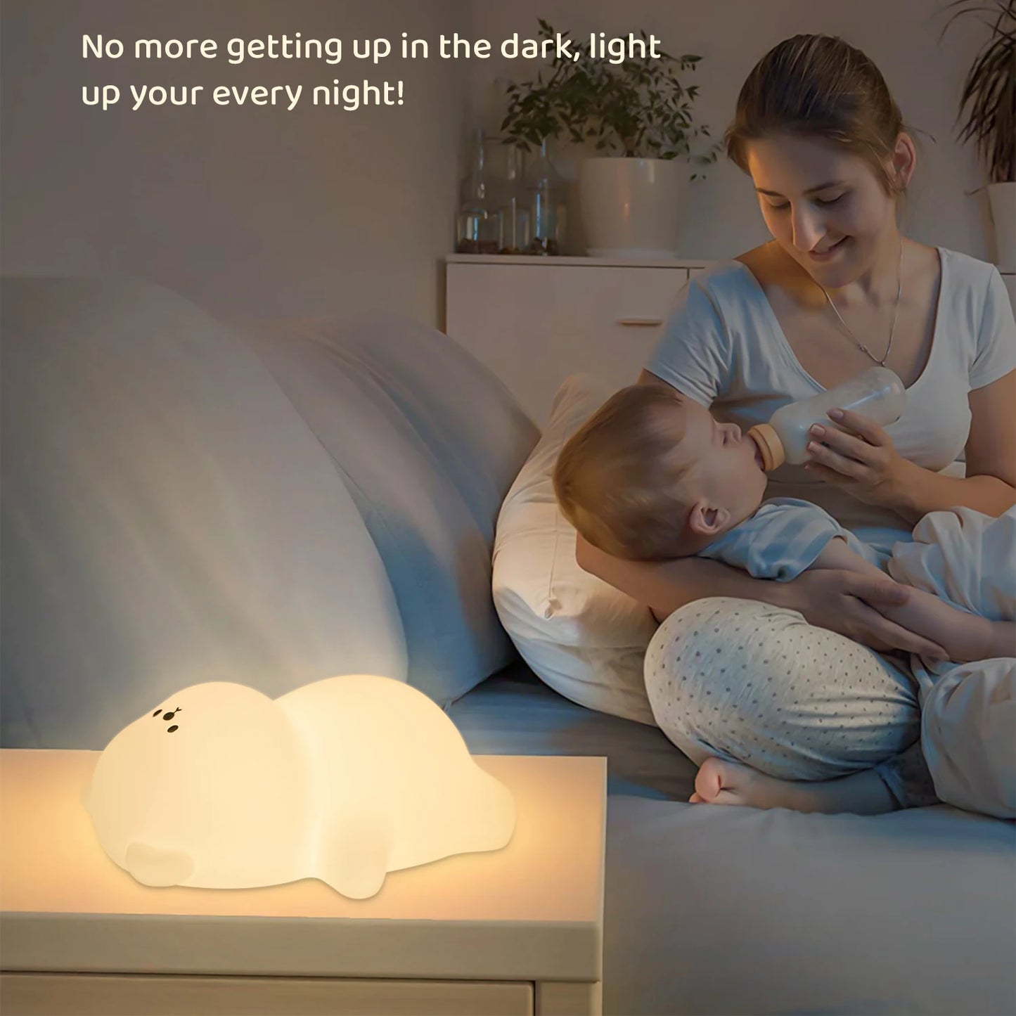 NapBear – Lying Flat Silicone Night Light