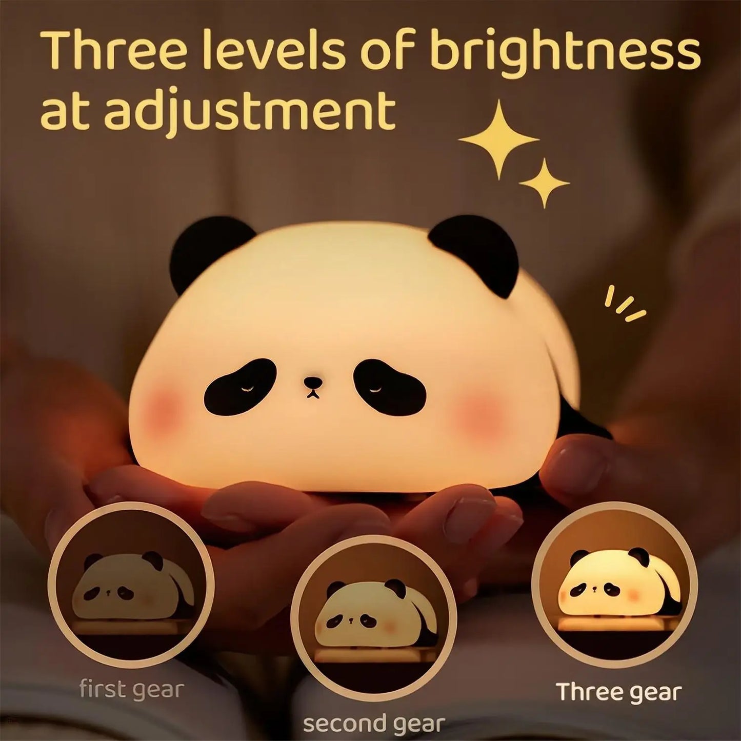 PandyGlow – Soft Silicone Panda Night Light