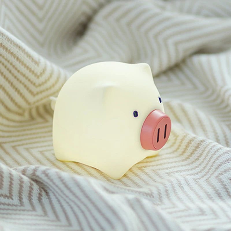 PiggleGlow – Cute Rechargeable Pig Night Light