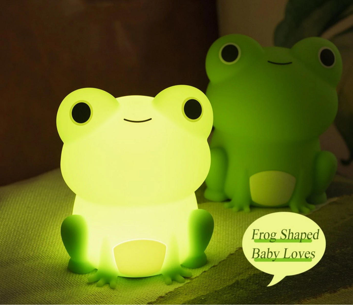 FroggleLight – Colourful Silicone Frog Night Lamp