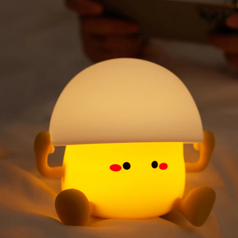 YolkShroom – Creative Egg Yolk & Mushroom Night Light