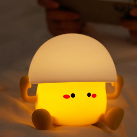YolkShroom – Creative Egg Yolk & Mushroom Night Light