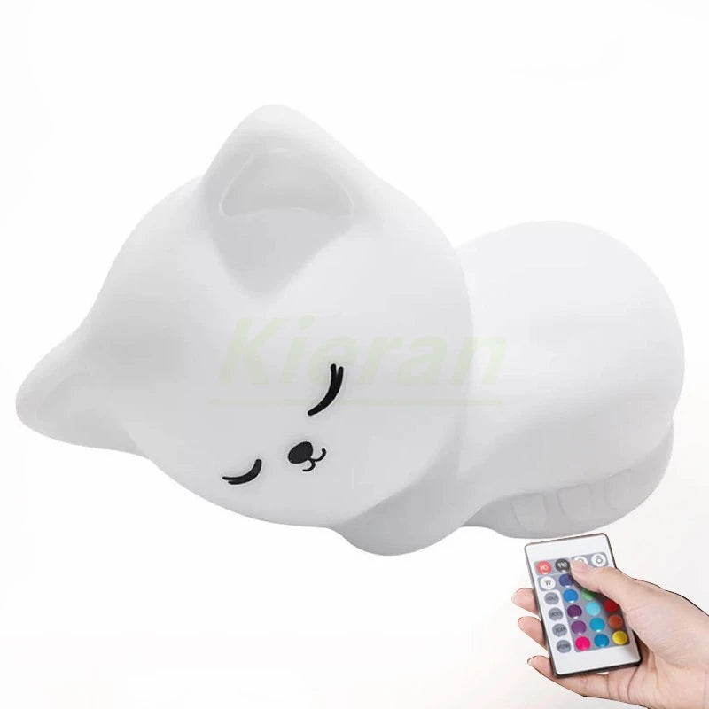 KittyGlow – Lovely Cat Night Light with Remote