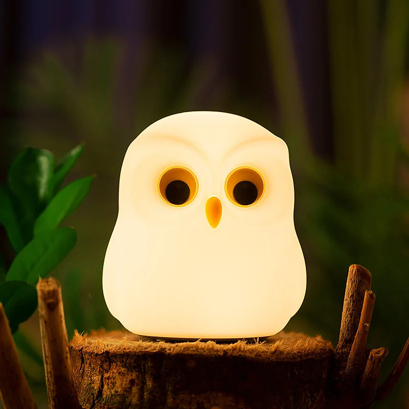 Glowwl – RGB Silicone Owl Night Light