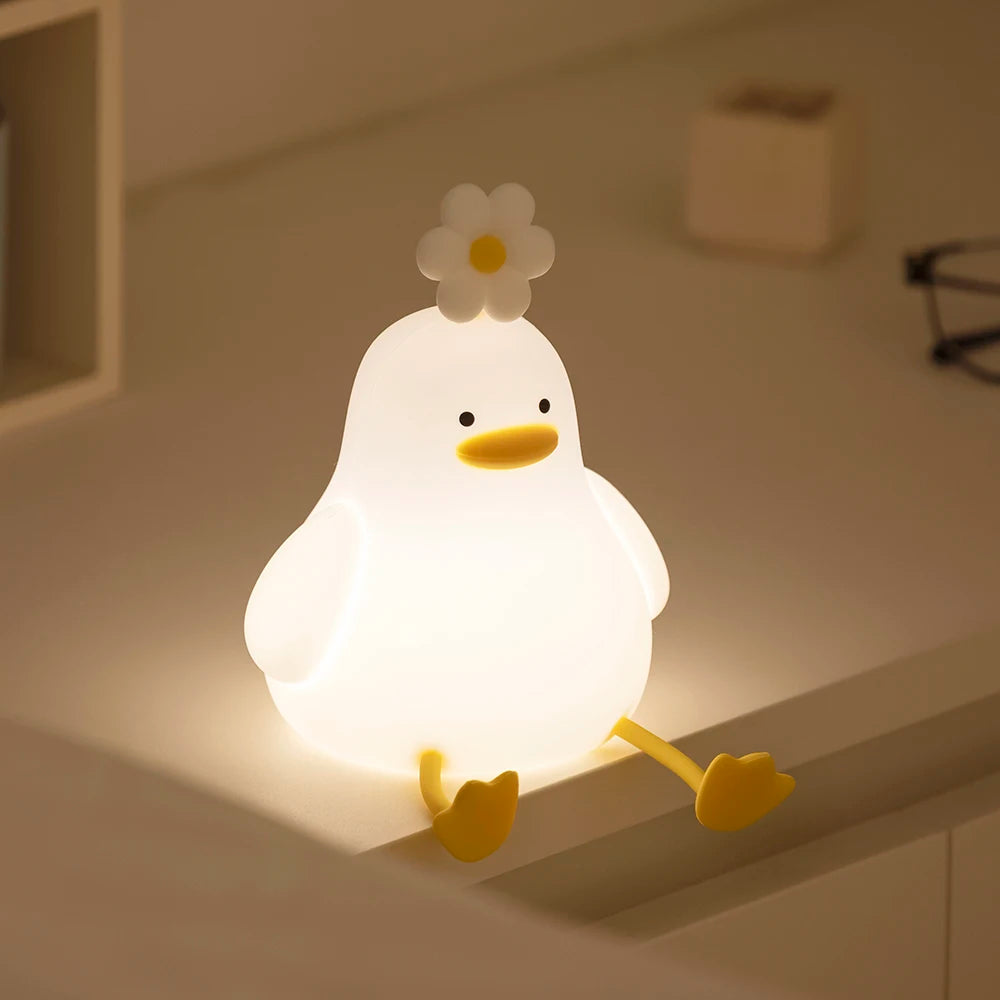 QuackGlow – Silicone Duck Night Light